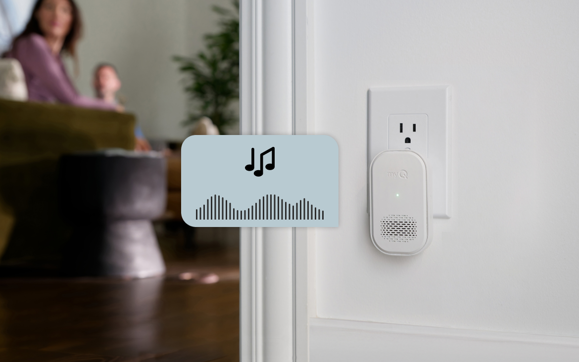 Doorbell chime indoors