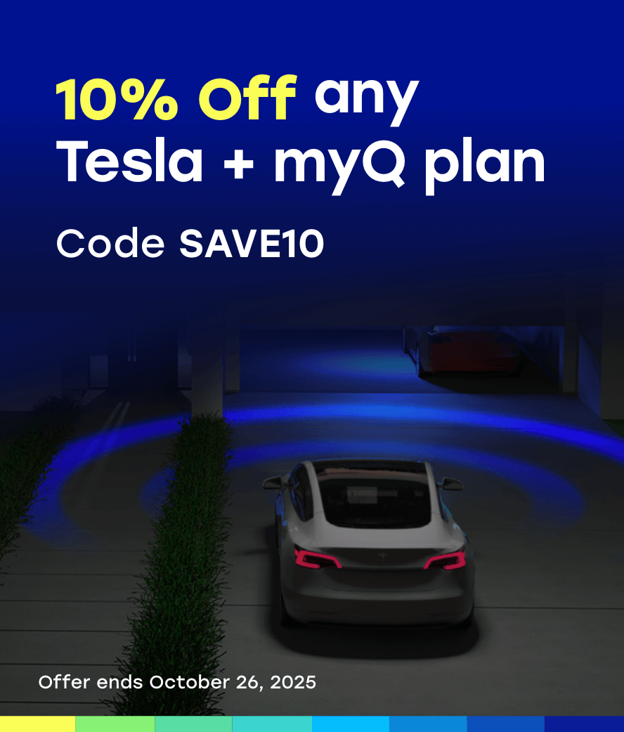 myQ Connected Garage with Tesla integration - View Plans
