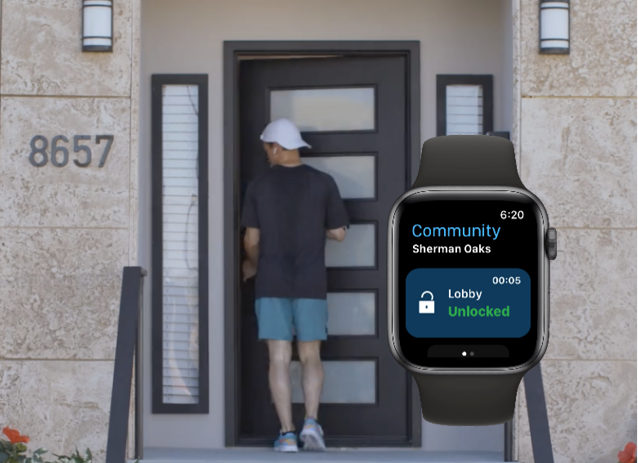 Open the Door with Apple Watch